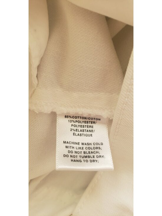 LAFAYETTE 148 NEW YORK WHITE DENIM JEANS  PANTS SZ 16 - Picture 10 of 10